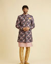 Manyavar Men Floral Indo Western Set