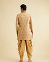 Manyavar Men Luxe Fawn Indo Western Set