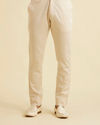 Manyavar Men Bright Lilac Bel Buti Embroidered Indo Western Set