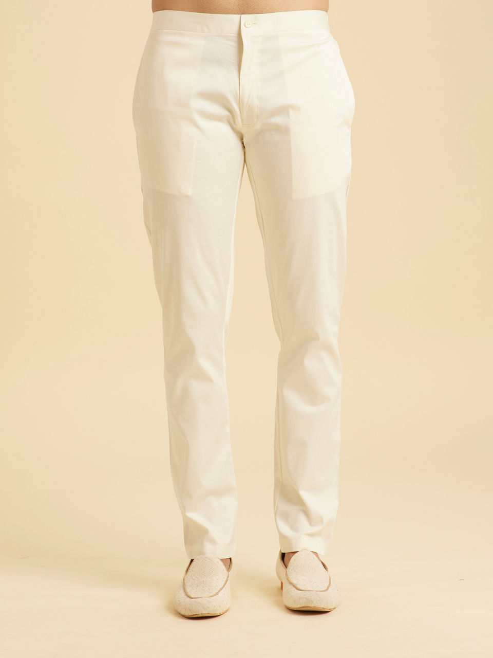 Manyavar Men Pista Green Opulence Indo Western