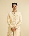 Sober Beige Indo Western Set