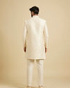 Manyavar Men Regal Cream Indo Western image number 3