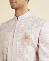 Manyavar Men Lilac Magic Indo Western