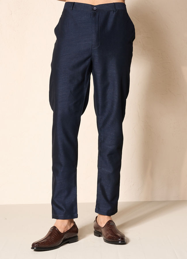 Manyavar Men Blue Majestic Indo Western