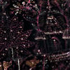 Lavish Wine Velvet Indo Western Ensemble
