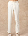 Manyavar Men Pista Green Net Indo Western