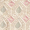 Beige Blended Viscose Indo Western Jacket with Embroidery