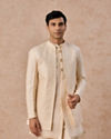 Majestic Cream Indo Western Ensemble