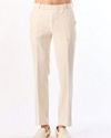 Manyavar Men Cream Blended Rayon Indo Western Jacket with Embroidery