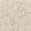 Cream Georgette Indo Western Jacket with Embroidery