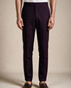 Manyavar Men Purple Embroidered Straight Indo Western Set