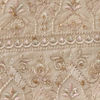 Beige Silk Indo Western with Embroidery