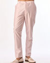 Manyavar Men Pink Silk Indo Western with Embroidery
