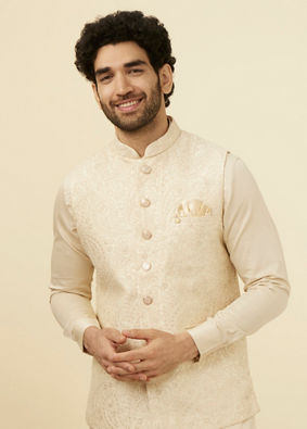 Kurta with outlet nehru jacket online