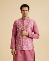 Regal Purple Nehru Jacket