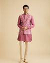 Manyavar Men Regal Purple Nehru Jacket