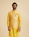 Mustard Majesty Nehru Jacket