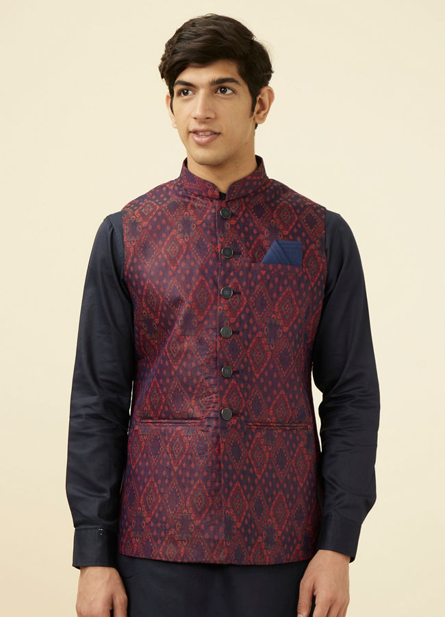 Manyavar waistcoat clearance online