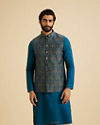 Manyavar Men Sun-Kissed Yellow Kurta