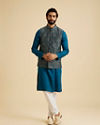 Manyavar Men Sun-Kissed Yellow Kurta