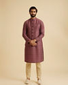 Manyavar Men Rustic Elegance Nehru Jacket