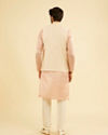 Manyavar Men Peach Radiance Nehru Jacket
