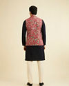 alt message - Manyavar Men Rustic Charm Nehru Jacket image number 4