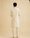 Manyavar Men Regal Cream Nehru Jacket