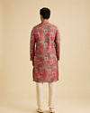 Manyavar Men Coral Elegance Nehru Jacket