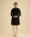 Manyavar Men Emerald Elegance Nehru Jacket