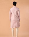 Manyavar Men Dazzling Dusty Pink Nehru Jacket