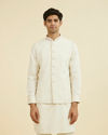 Cream Elegance Nehru Jacket