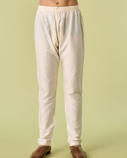 Diwas Men Quartz Pink Medallion Patterned Chikankari Jacket Set