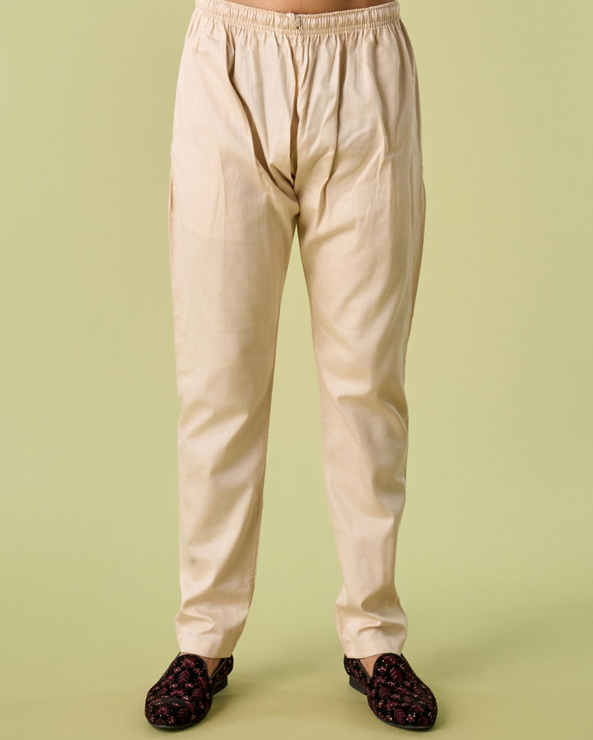 Diwas Men Paisley Blue Kurta Jacket Set