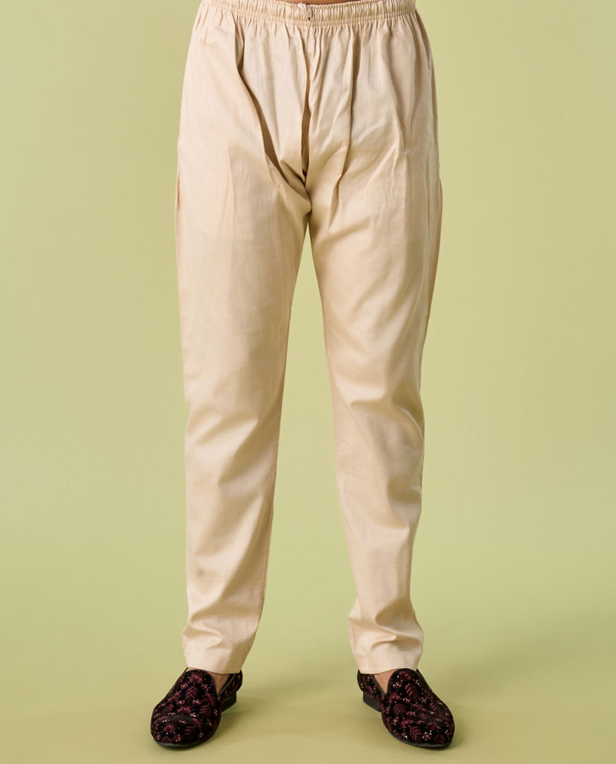 Diwas Men Paisley Blue Kurta Jacket Set