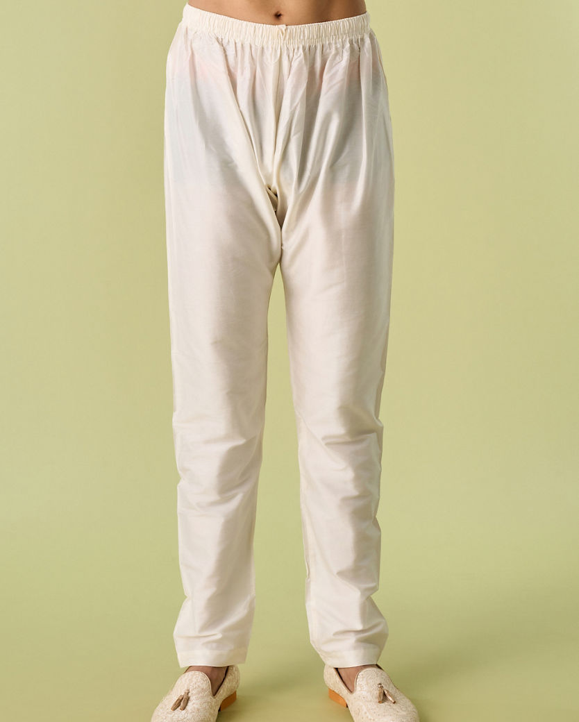 Diwas Men Aqua Green Kurta Jacket Set