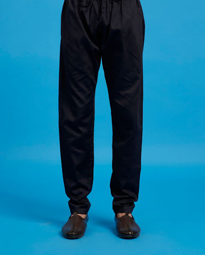 Diwas Men Blue Cotton Majestic Kurta Jacket Set