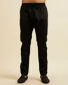 Manyavar Men Black Mirror Embellished Jacket Set