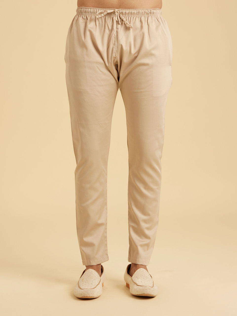 Manyavar Men Festive Fiesta Orange Kurta Jacket Set