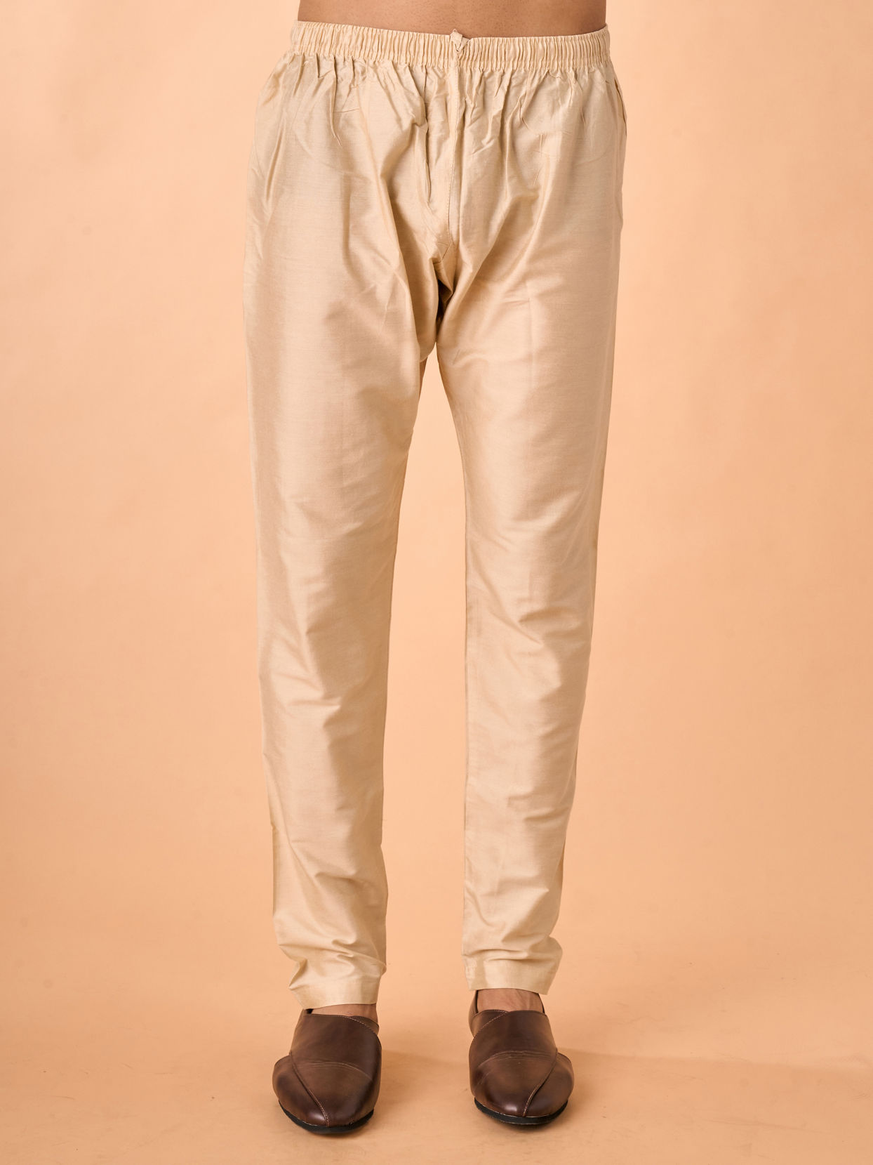 Manyavar Men Peach Radiance Kurta Jacket Set