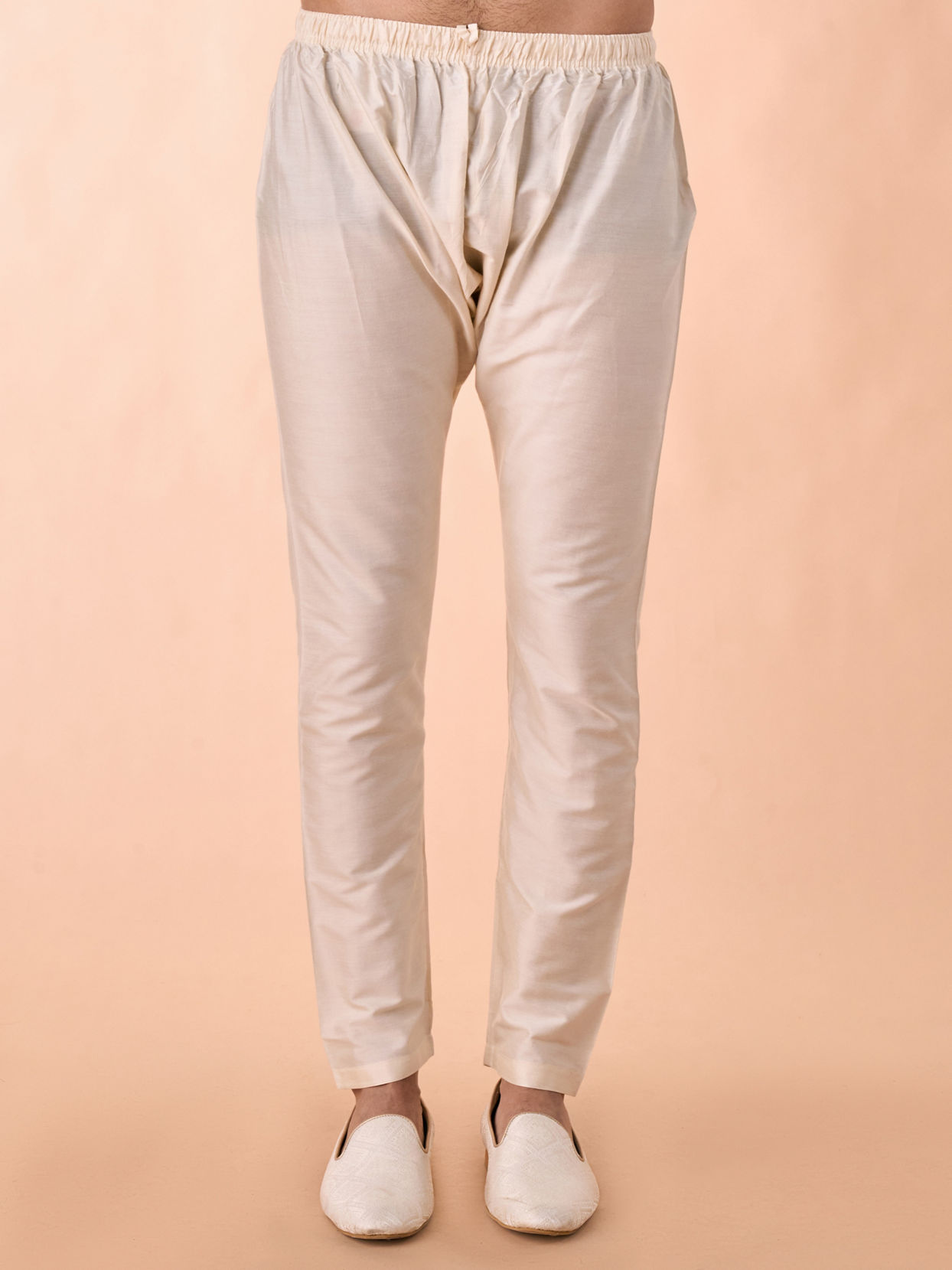 Manyavar Men Vibrant Mustard Kurta Jacket Set