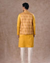 Manyavar Men Yellow Radiance Kurta Jacket Set