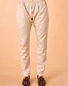 Manyavar Men Opulent Beige Kurta Jacket Set