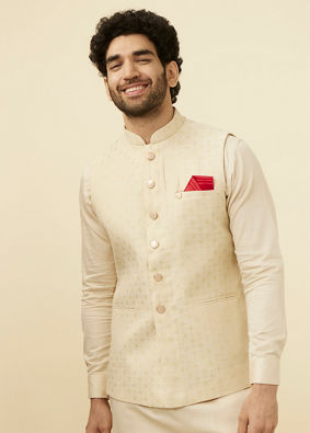 Manyavar hot sale half jacket