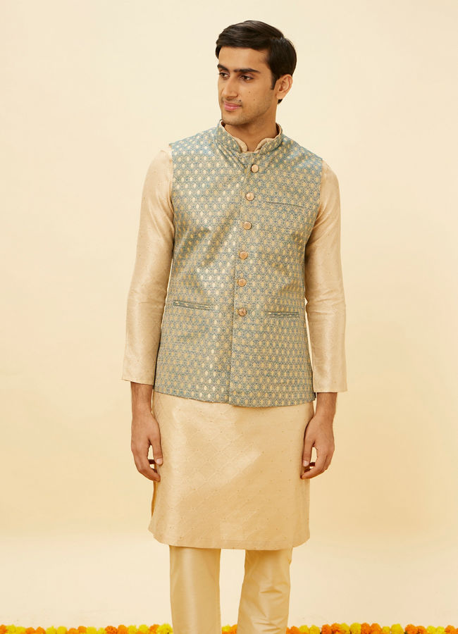 True blue hotsell nehru jacket