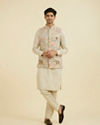 Manyavar Men Natural Elegance Jacket Set
