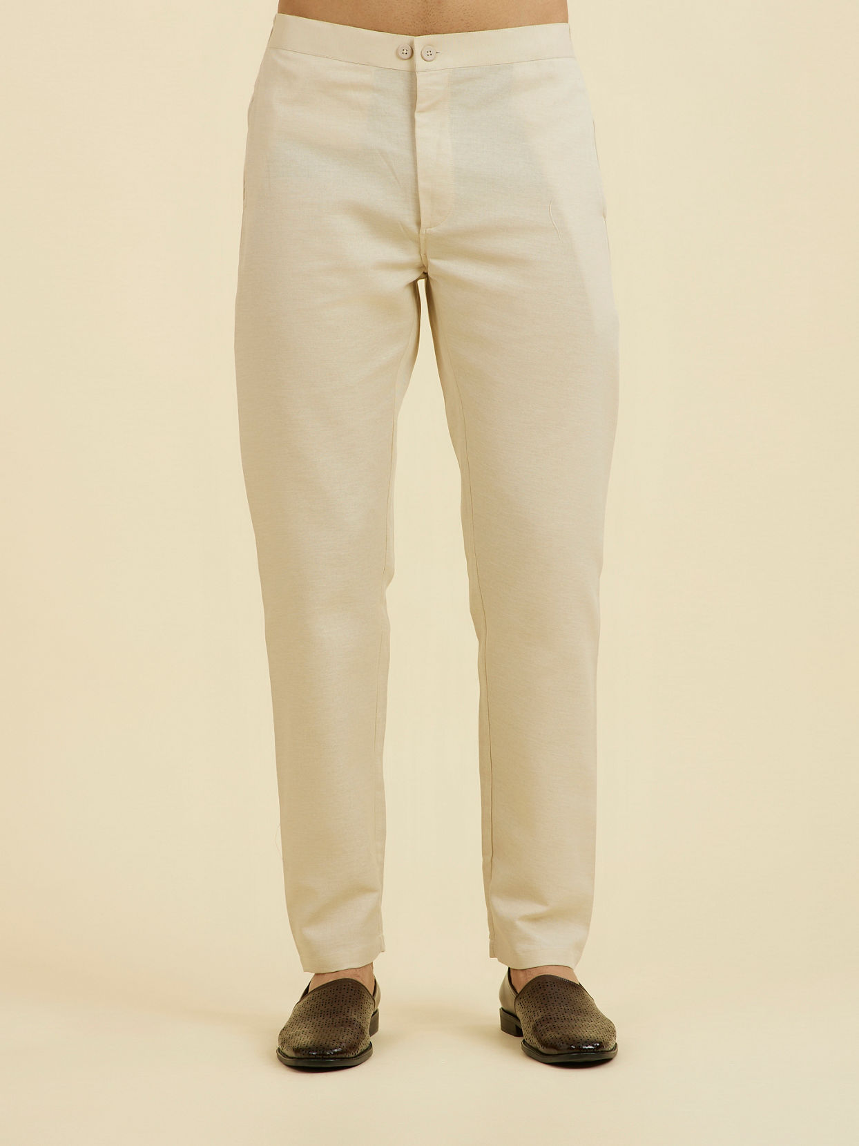 Manyavar Men Natural Elegance Jacket Set