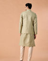 Manyavar Men Verdant Elegance Kurta Jacket Set