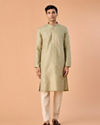 Manyavar Men Verdant Elegance Kurta Jacket Set
