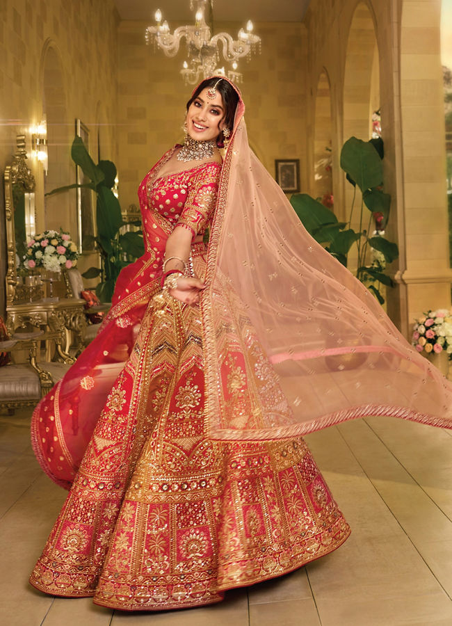 Dulhan lehenga suit best sale